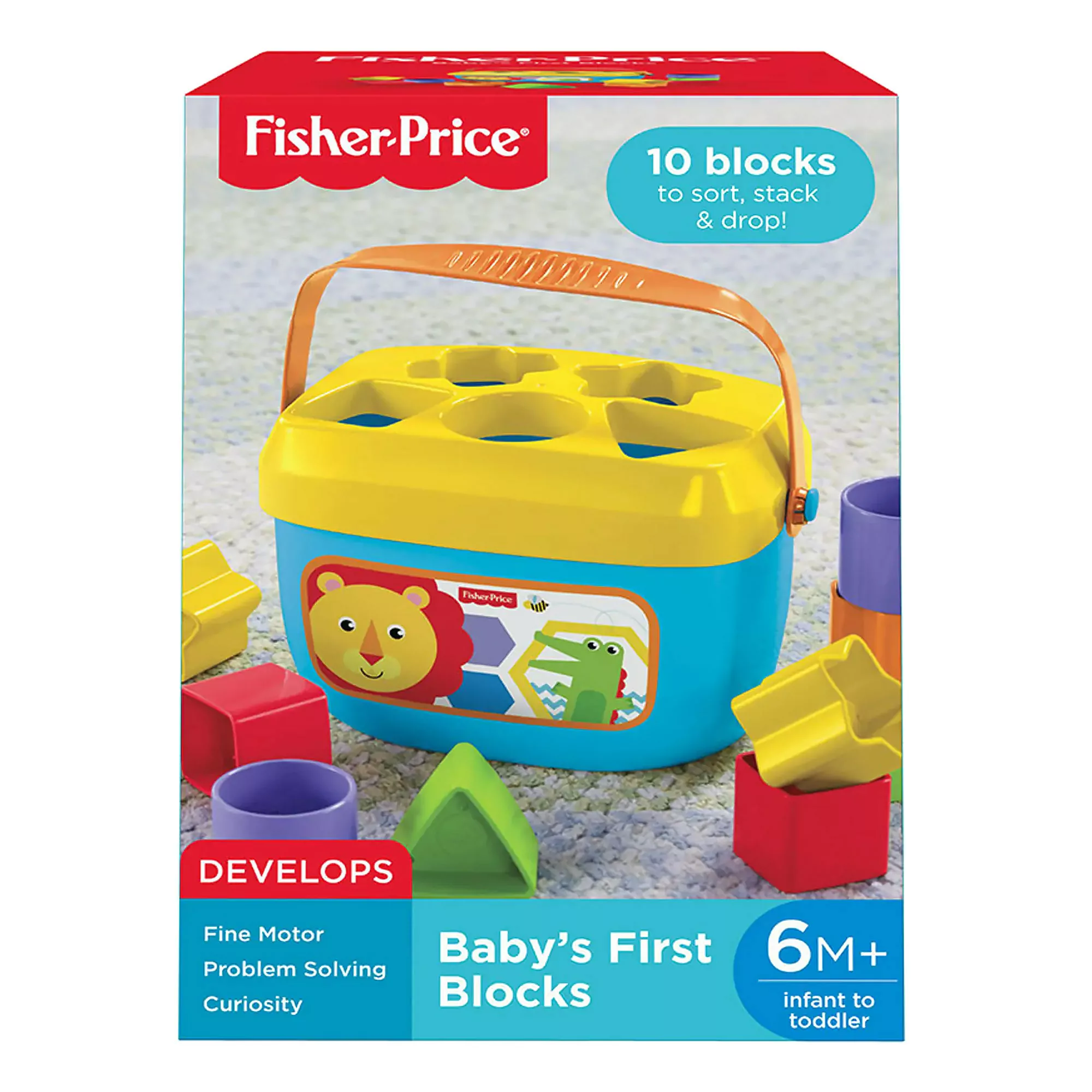 Fisher-Price Brilliant Basics Baby's First Blocks