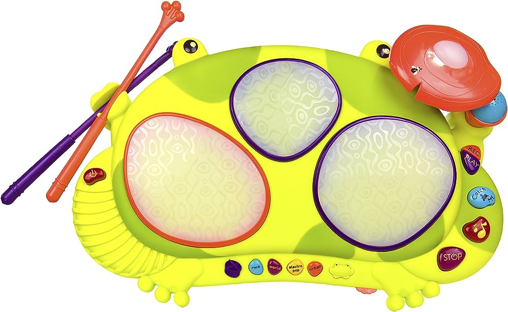 Ligh up musical drum for toddlers