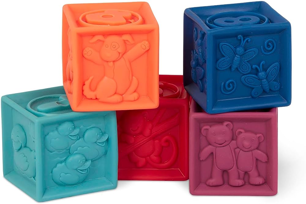B. Toys One Two Squeeze Blocks